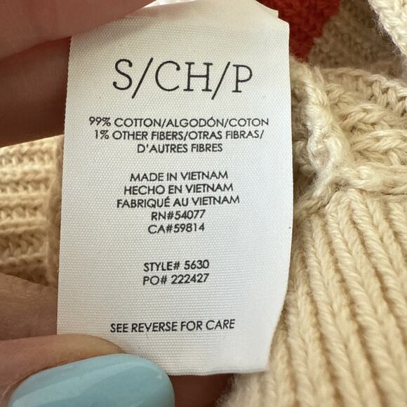 Cabi Trio Sophia Rainbow Stripe Dolman Sleeve Open Cardigan Sz S Oversized Boho - Picture 5 of 9